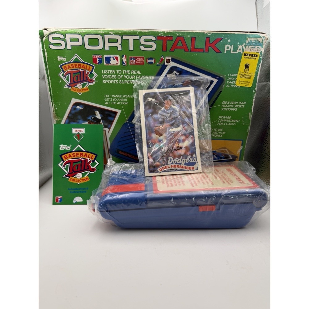Topps Baseball Talk SportsTalk Player Sealed Card